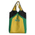 Jamaica Football Custom Grocery Bag Gold Ethnic Motifs