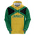 Jamaica Football Custom Hoodie Gold Ethnic Motifs - Wonder Print Shop