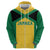 Jamaica Football Custom Hoodie Gold Ethnic Motifs - Wonder Print Shop