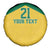 Jamaica Football Custom Spare Tire Cover Gold Ethnic Motifs - Wonder Print Shop