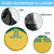 Jamaica Football Custom Spare Tire Cover Gold Ethnic Motifs - Wonder Print Shop