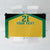 Jamaica Football Custom Tablecloth Gold Ethnic Motifs - Wonder Print Shop