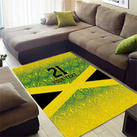 Custom Jamaica Reggae Boyz Area Rug With Traditional Pattern LT9 - Wonder Print Shop