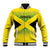 Custom Jamaica Reggae Boyz Baseball Jacket With Traditional Pattern LT9 - Wonder Print Shop