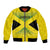 Custom Jamaica Reggae Boyz Bomber Jacket With Traditional Pattern LT9 - Wonder Print Shop