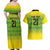 Custom Jamaica Reggae Boyz Couples Matching Off Shoulder Maxi Dress and Hawaiian Shirt With Traditional Pattern LT9 - Wonder Print Shop