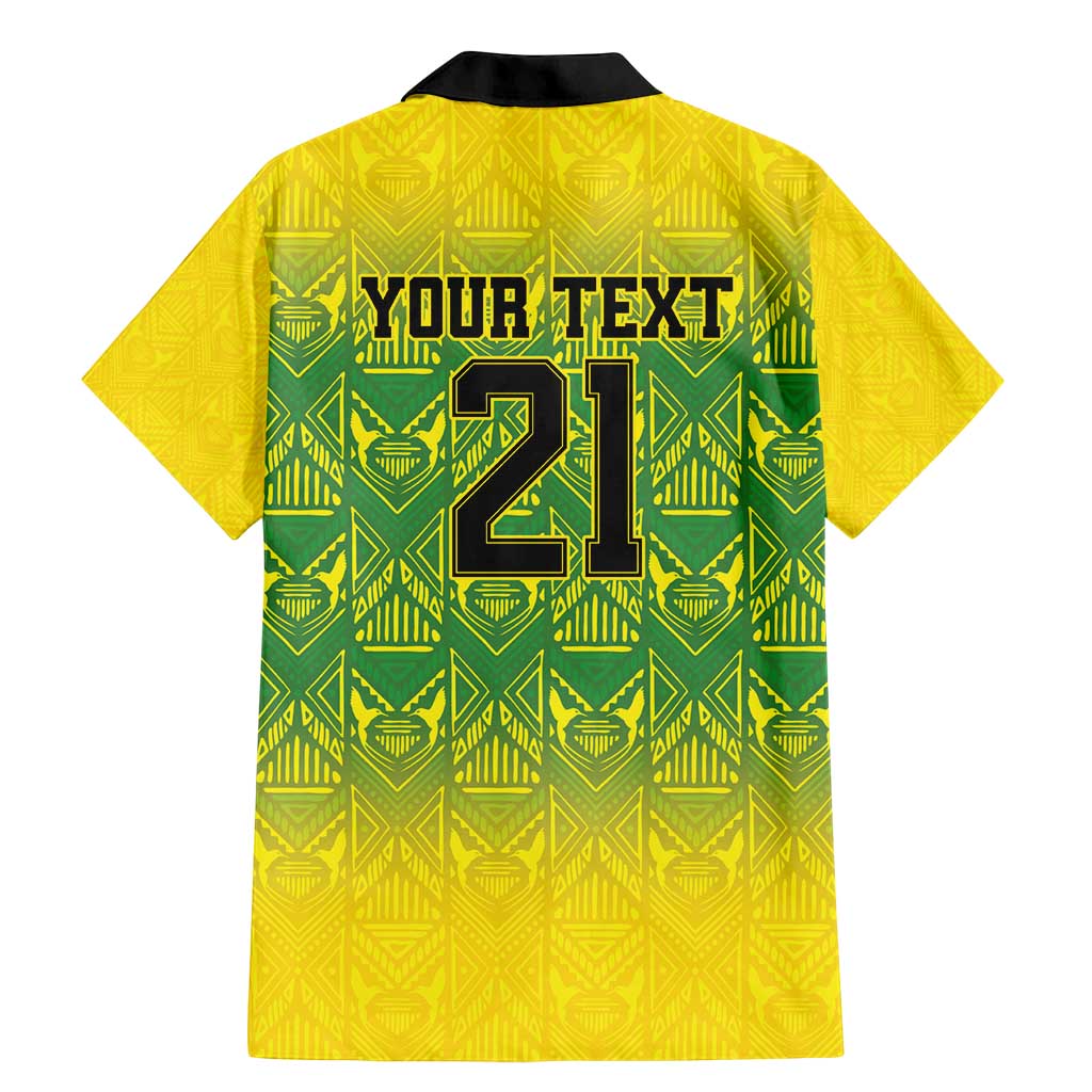 Custom Jamaica Reggae Boyz Family Matching Mermaid Dress and Hawaiian Shirt With Traditional Pattern LT9 - Wonder Print Shop