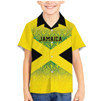 Custom Jamaica Reggae Boyz Family Matching Mermaid Dress and Hawaiian Shirt With Traditional Pattern LT9 - Wonder Print Shop