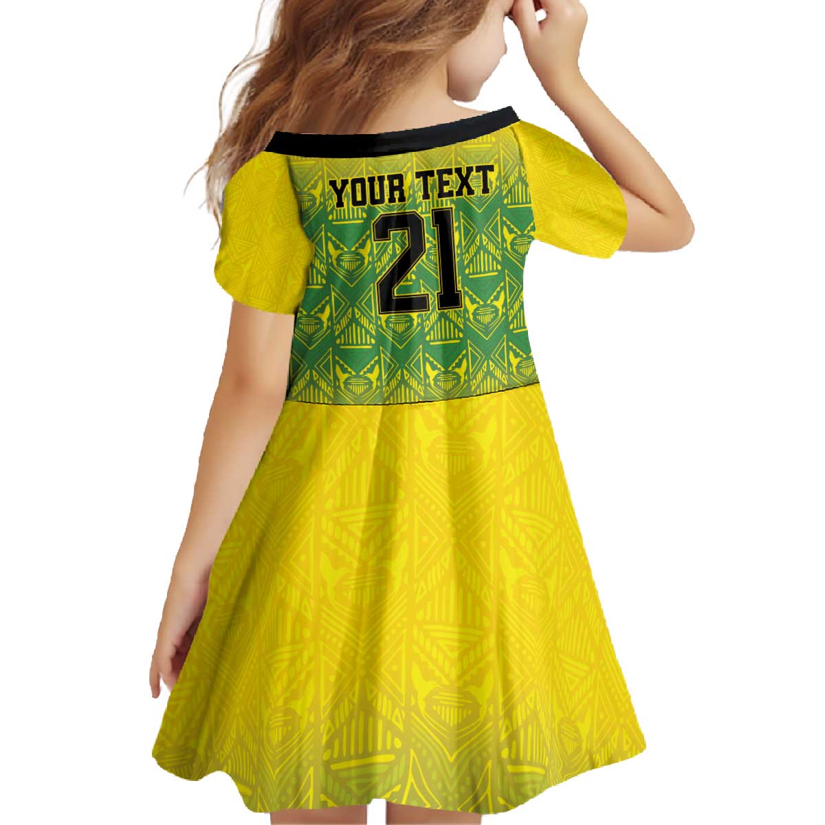 Custom Jamaica Reggae Boyz Family Matching Off The Shoulder Long Sleeve Dress and Hawaiian Shirt With Traditional Pattern - Wonder Print Shop