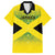Custom Jamaica Reggae Boyz Family Matching Short Sleeve Bodycon Dress and Hawaiian Shirt With Traditional Pattern - Wonder Print Shop