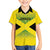 Custom Jamaica Reggae Boyz Family Matching Short Sleeve Bodycon Dress and Hawaiian Shirt With Traditional Pattern - Wonder Print Shop