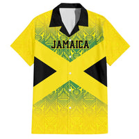 Custom Jamaica Reggae Boyz Family Matching Summer Maxi Dress and Hawaiian Shirt With Traditional Pattern - Wonder Print Shop