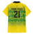 Custom Jamaica Reggae Boyz Hawaiian Shirt With Traditional Pattern - Wonder Print Shop