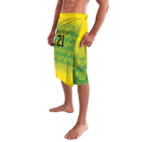 Custom Jamaica Reggae Boyz Lavalava With Traditional Pattern - Wonder Print Shop