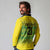 Custom Jamaica Reggae Boyz Long Sleeve Polo Shirt With Traditional Pattern - Wonder Print Shop
