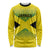 Custom Jamaica Reggae Boyz Long Sleeve Shirt With Traditional Pattern - Wonder Print Shop