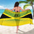 Custom Jamaica Reggae Boyz Sarong With Traditional Pattern - Wonder Print Shop