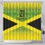 Custom Jamaica Reggae Boyz Shower Curtain With Traditional Pattern