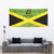 Custom Jamaica Reggae Boyz Tapestry With Traditional Pattern - Wonder Print Shop