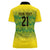 Custom Jamaica Reggae Boyz Women Polo Shirt With Traditional Pattern - Wonder Print Shop