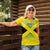 Custom Jamaica Reggae Boyz Women Polo Shirt With Traditional Pattern - Wonder Print Shop