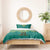 Jamaica Tribal Custom Football Bedding Set Green Style LT9 - Wonder Print Shop