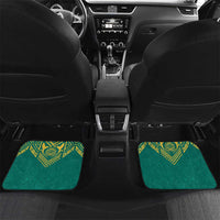 Jamaica Tribal Custom Football Car Mats Green Style LT9 - Wonder Print Shop