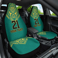 Jamaica Tribal Custom Football Car Seat Cover Green Style LT9 - Wonder Print Shop