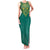Jamaica Tribal Custom Football Family Matching Tank Maxi Dress and Hawaiian Shirt Green Style - Wonder Print Shop