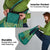 Jamaica Tribal Custom Football Grocery Bag Green Style