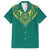 Jamaica Tribal Custom Football Hawaiian Shirt Green Style - Wonder Print Shop