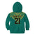 Jamaica Tribal Custom Football Kid Hoodie Green Style - Wonder Print Shop