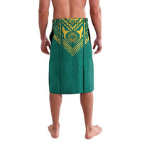 Jamaica Tribal Custom Football Lavalava Green Style - Wonder Print Shop