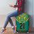 Jamaica Tribal Custom Football Luggage Cover Green Style - Wonder Print Shop