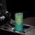 Jamaica Tribal Custom Football Skinny Tumbler Green Style - Wonder Print Shop