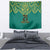 Jamaica Tribal Custom Football Tapestry Green Style - Wonder Print Shop