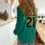 Jamaica Tribal Custom Football Women Casual Shirt Green Style - Wonder Print Shop