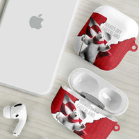 Hands Off Greenland AirPods Case Poland Bear with Flag