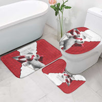 Hands Off Greenland Bathroom Set Poland Bear with Flag