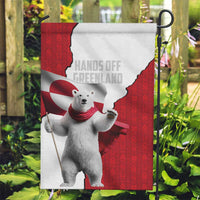 Hands Off Greenland Garden Flag Poland Bear with Flag