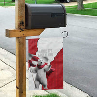 Hands Off Greenland Garden Flag Poland Bear with Flag