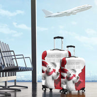 Hands Off Greenland Luggage Cover Poland Bear with Flag