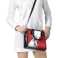 Hands Off Greenland Shoulder Handbag Poland Bear with Flag