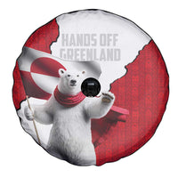 Hands Off Greenland Spare Tire Cover Poland Bear with Flag
