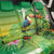 Brazil Rio-Toucan Bird Personalized Back Car Seat Cover Tropical Flowers