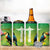 Brazil Rio-Toucan Bird Personalized 4 in 1 Can Cooler Tumbler Tropical Flowers