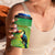 Brazil Rio-Toucan Bird Personalized 4 in 1 Can Cooler Tumbler Tropical Flowers
