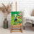Brazil Rio-Toucan Bird Personalized Canvas Wall Art Tropical Flowers