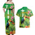 Brazil Rio-Toucan Bird Personalized Couples Matching Off Shoulder Maxi Dress and Hawaiian Shirt Tropical Flowers