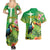 Brazil Rio-Toucan Bird Personalized Couples Matching Summer Maxi Dress and Hawaiian Shirt Tropical Flowers